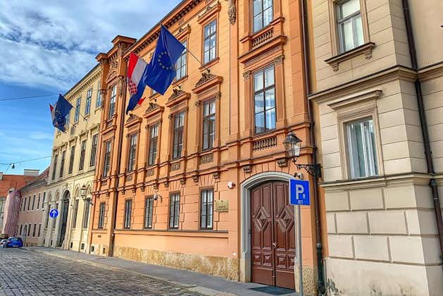 Zagreb dévoilé : visite privée à pied avec un guide local