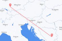 Flyrejser fra Memmingen til Sarajevo