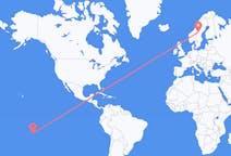 Flüge von Fakarava, Französisch-Polynesien nach Östersund, Schweden