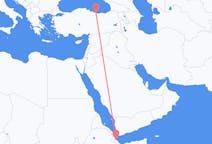 Flyg från Balbala, Djibouti till Ordu, Turkiet