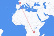 出发地 赞比亚出发地 恩多拉目的地 法国波城的航班