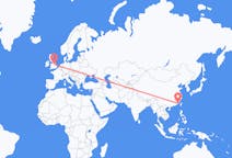 Flights from Xiamen, China to Nottingham, England