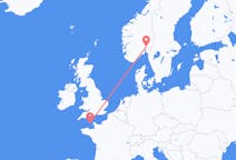 Flüge von Sankt Peter Port, Guernsey nach Oslo, Norwegen