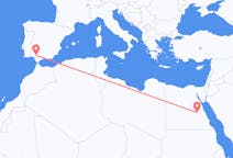 Flyreiser fra Luxor, Egypt til Sevilla, Spania