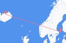 Flüge von Mariehamn, die Ålandinseln nach Akureyri, Island