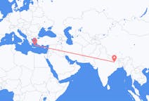 Flights from Patna, India to Santorini, Greece
