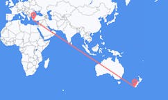 Flyreiser fra Invercargill, New Zealand til Dalaman, Tyrkia