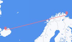 Vluchten van Vardo, Noorwegen naar Akureyri, IJsland