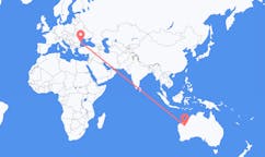 Flights from Newman, Australia to Constanța, Romania