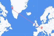 Flights from Zürich, Switzerland to Aasiaat, Greenland