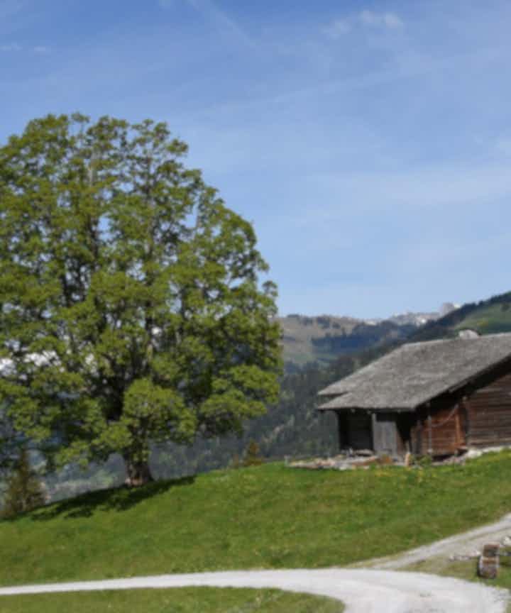 Premium car rental in Gstaad, Switzerland