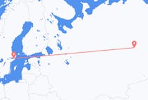 Flights from Stockholm, Sweden to Sovetsky, Russia