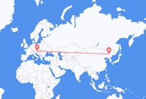 Flyrejser fra Changchun, Kina til Graz, Østrig