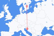 Flights from Zadar to Växjö