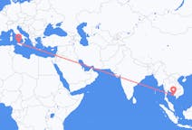 Flights from Sihanoukville Province, Cambodia to Palermo, Italy