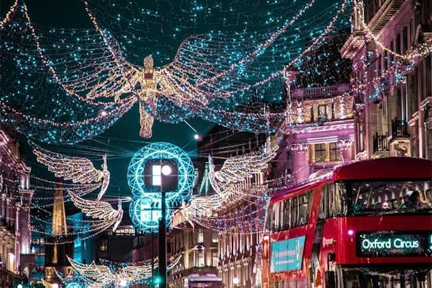Christmas Lights Walk in het centrum van Londen