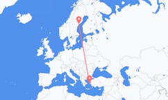 Flyg från Örnsköldsvik till Chios