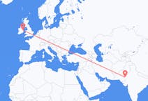 Flyreiser fra Jaisalmer, India til Dublin, Irland