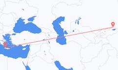 Flyreiser fra Almaty, Kasakhstan til Khania, Hellas