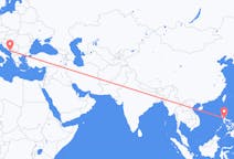 Flyreiser fra Manila, til Tivat