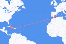 Flyg från Kingston, Jamaica till Melilla, Spanien