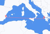 Flights from Zakynthos Island in Greece to Alicante in Spain