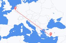 Loty z Antalya do Brukseli