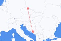 出发地 克罗地亚出发地 杜布羅夫尼克目的地 捷克帕尔杜比采的航班