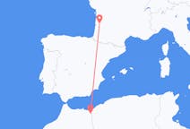 Flyreiser fra Oujda, Marokko til Bordeaux, Frankrike