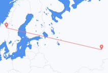 Flüge von der Stadt Jekaterinburg in die Stadt Røros