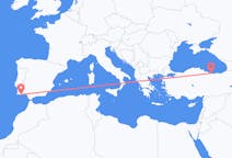 Flights from Giresun, Turkey to Faro, Portugal