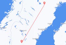 Flights from Sveg, Sweden to Arvidsjaur, Sweden