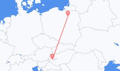 Flights from Heviz to Szczytno