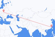 Flyg från Fuzhou, Kina till Rzeszow, Kina