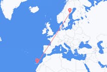 Flyg från Örnsköldsvik till Las Palmas