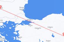 Flyrejser fra Kayseri til Sofia