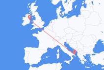 Flyreiser fra Brindisi, Italia til Dublin, Irland