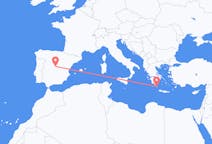 Flyreiser fra Kythera, Hellas til Madrid, Spania