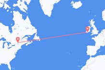 Flyg från Montreal till Cork