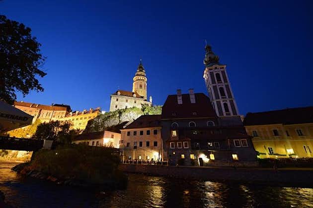 Visite privée en soirée de la vieille ville et du château de Cesky Krumlov