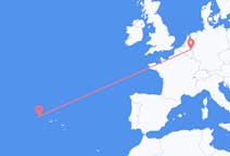Flights from Flores Island, Portugal to Maastricht, the Netherlands
