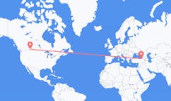Flyg från Medicine Hat, Kanada till Trabzon, Kanada