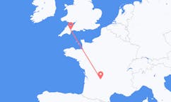 Flights from Exeter, the United Kingdom to Brive-la-Gaillarde, France