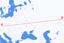 Vols de Kostanaï, le Kazakhstan pour Nuremberg, Allemagne