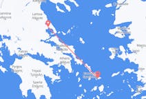 Vols depuis la ville de Mykonos vers la ville de Vólos