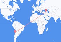 Flights from La Serena, Chile to Kars, Turkey