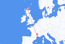 Flyreiser fra Inverness, Skottland til Montpellier, Frankrike