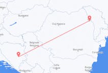 Flyreiser fra Sarajevo, til Iași