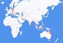 Flyrejser fra Rockhampton, Australien til Wien, Østrig