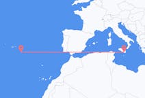 Flights from Comiso, Italy to Santa Maria Island, Portugal